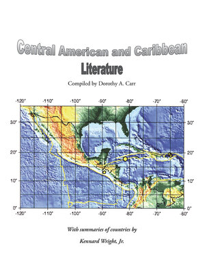 cover image of Central American and Caribbean Literature